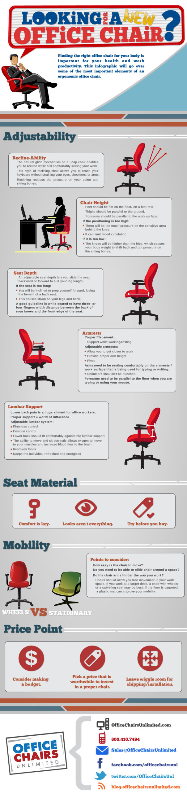 What To Look For In An Ergonomic Office Chair