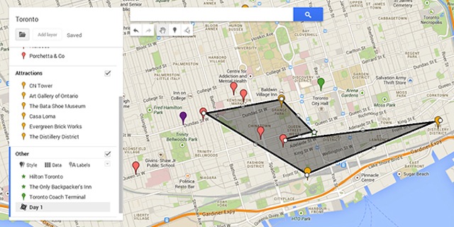 How To Plan A Trip Itinerary Using Custom Google Maps