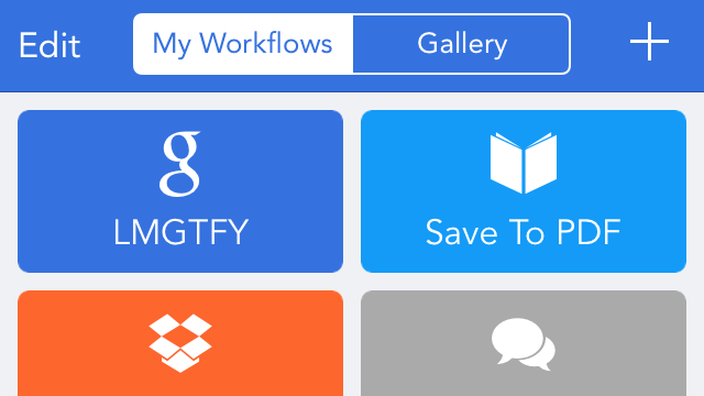 How To Create Your Own iOS Apps And Extensions With Workflow