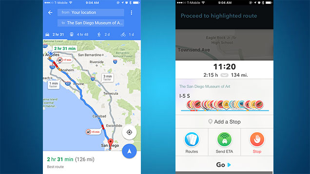 Turn-by-Turn Navigation Showdown: Google Maps Vs. Waze