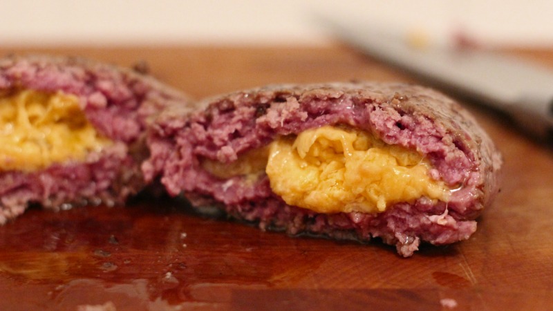 Will It Sous Vide? Juicy, Cheese-Filled Burgers