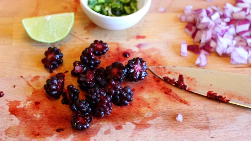 How To Use Up Pretty Much Any Leftover Berries By Turning Them Into Salsa