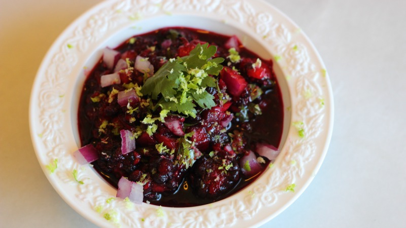 How To Use Up Pretty Much Any Leftover Berries By Turning Them Into Salsa