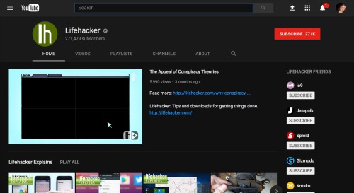 Enable YouTube’s Secret Dark Theme The Easy Way 