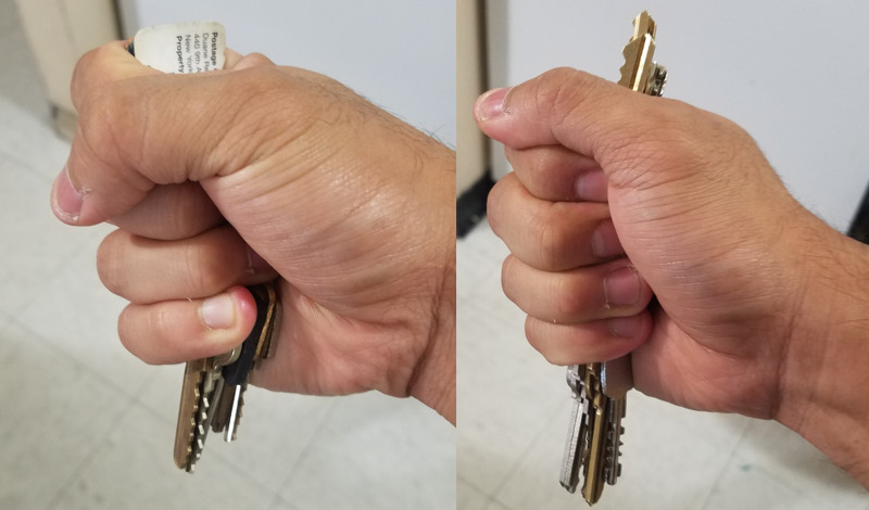 Don’t Put Your Keys Between Your Fingers For Self Defence