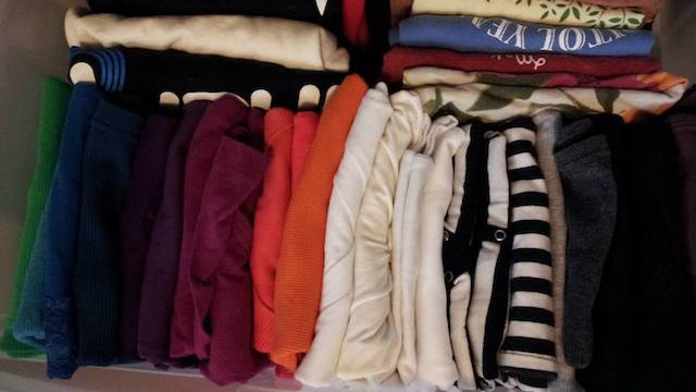 How To Organise A Lot Of Clothing In Very Little Closet Space