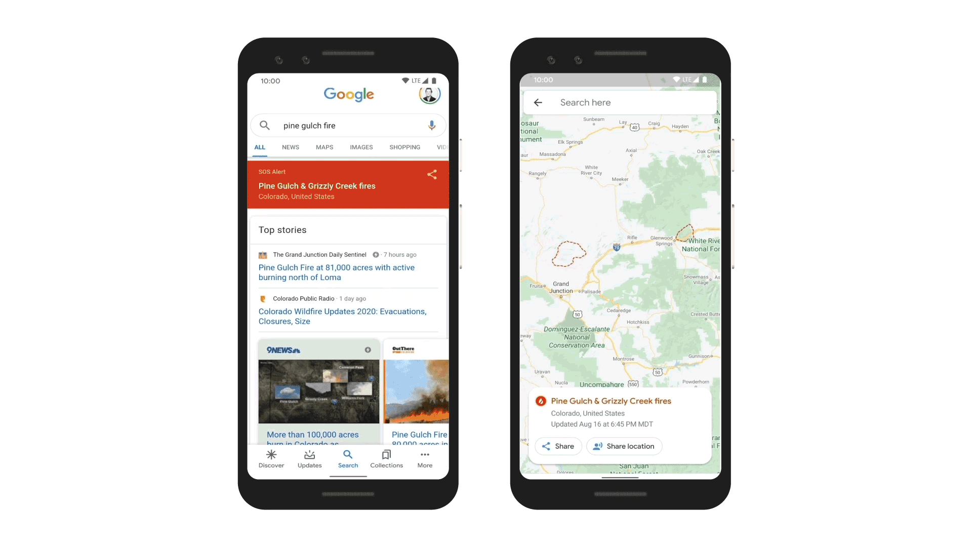 How to Get Real-Time Fire Updates From Google