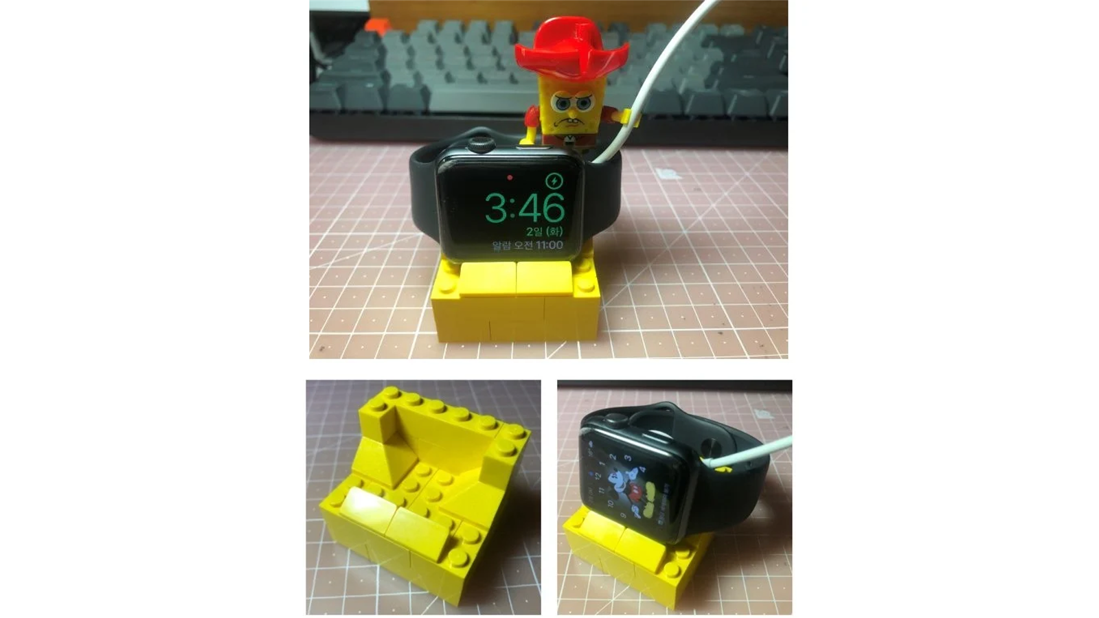 Redditors Are Showing You How to Turn Your Lego Sets Into Apple Watch Docks