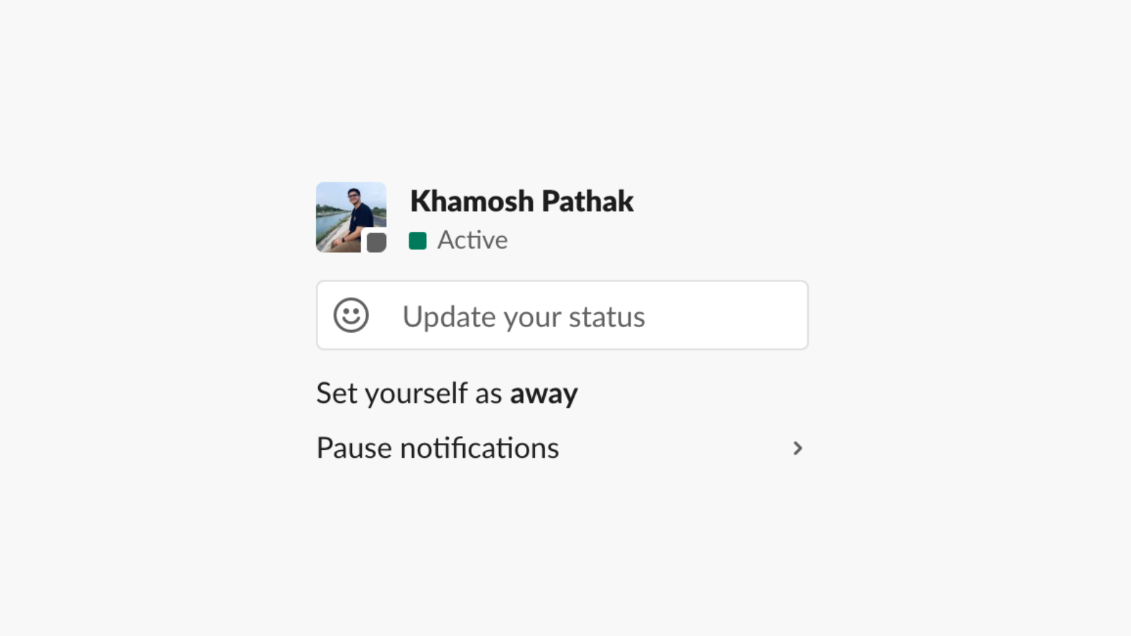 Screenshot: Khamosh Pathak