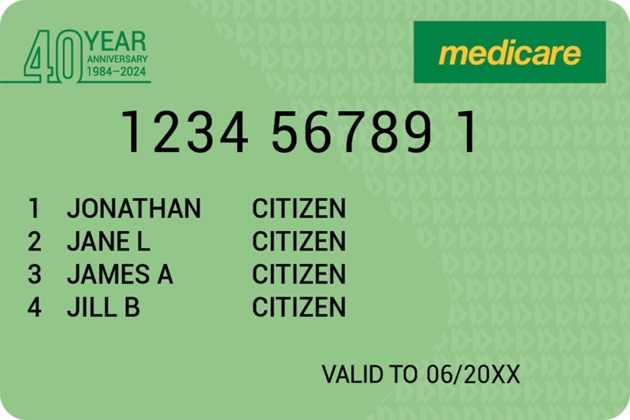 medicare card design