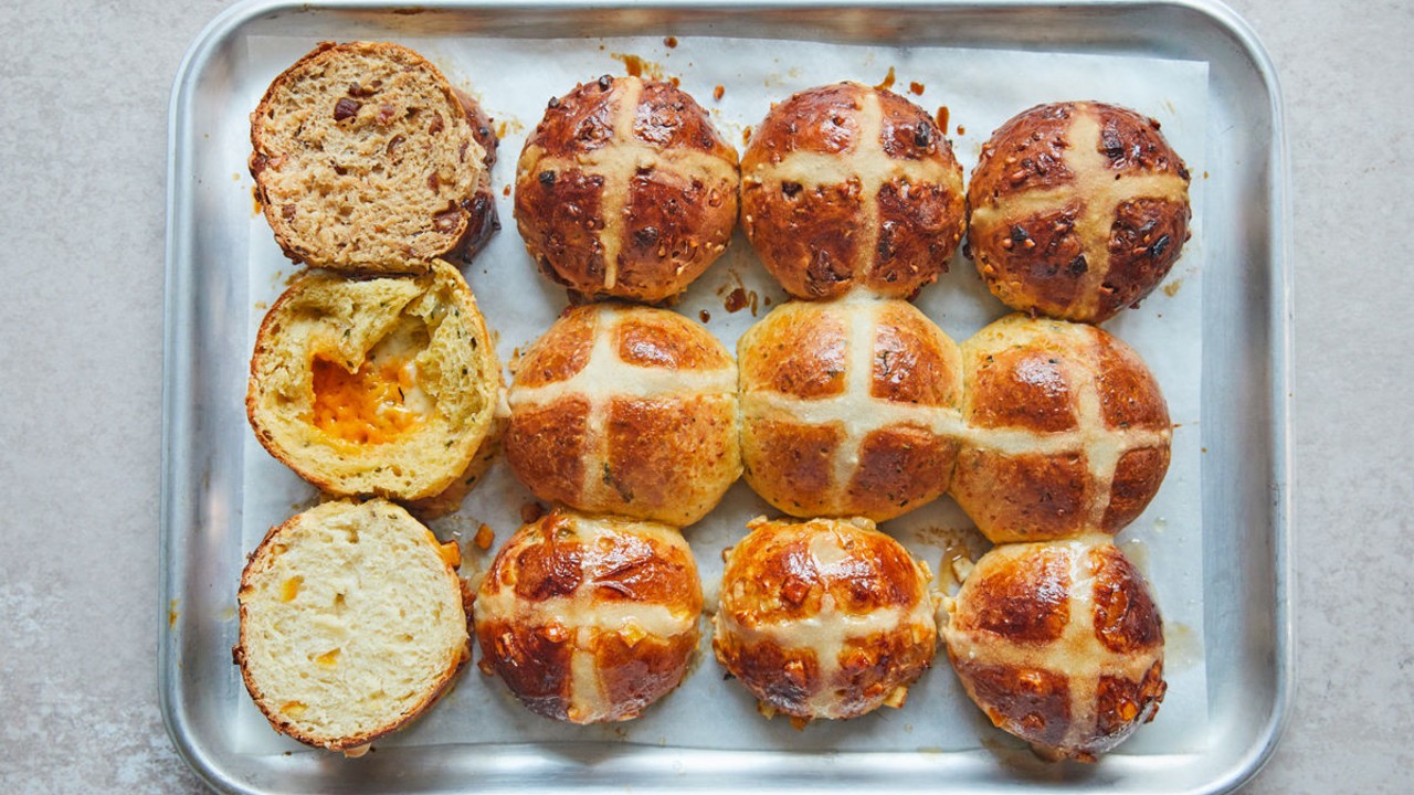 jamie oliver hot cross bun