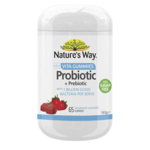 Nature's Way Adult Vita Gummies Probiotic Sugar Free 65 Gummies