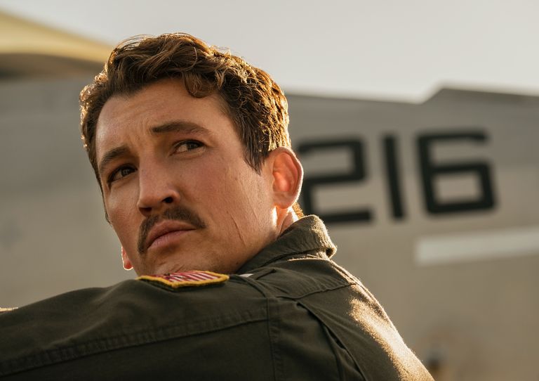 Miles Teller in Top Gun: Maverick