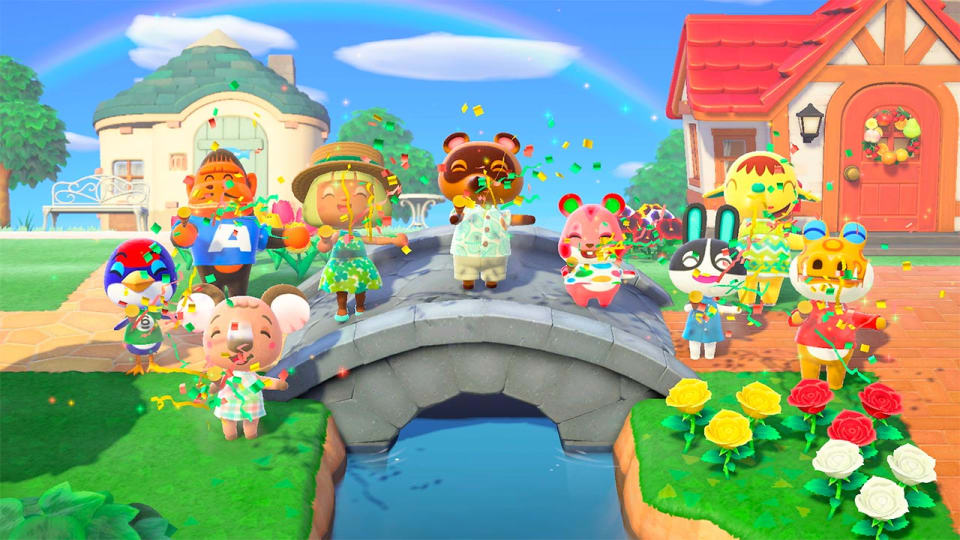 animal crossing nintendo switch oled games