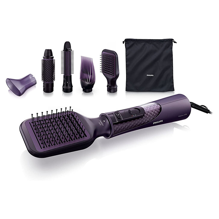 hair straightener brush