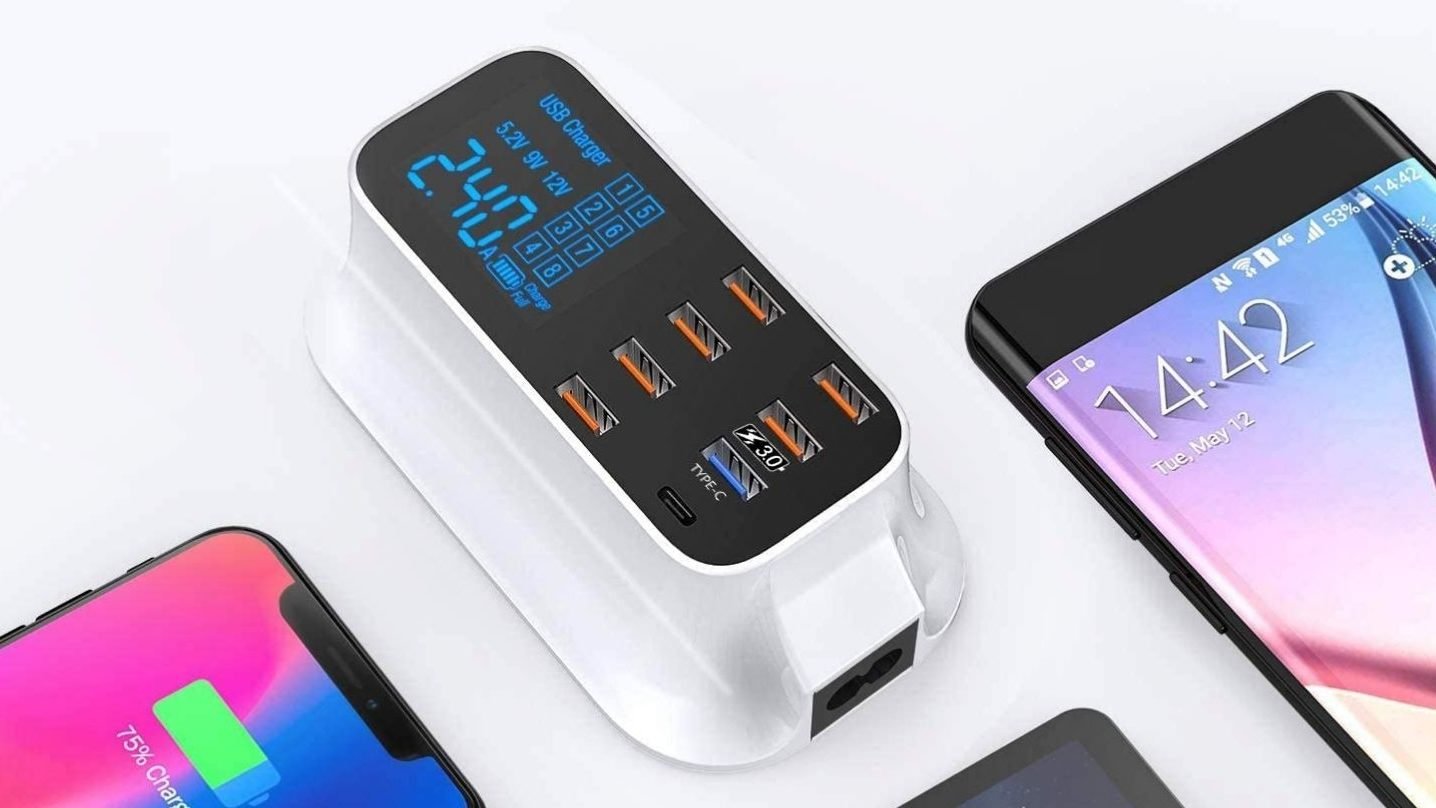 AUTENS 8-port charging station