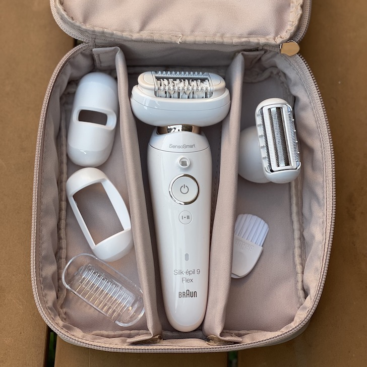 Braun epilator, Braun silk epil 9, hair removal, facial epilator