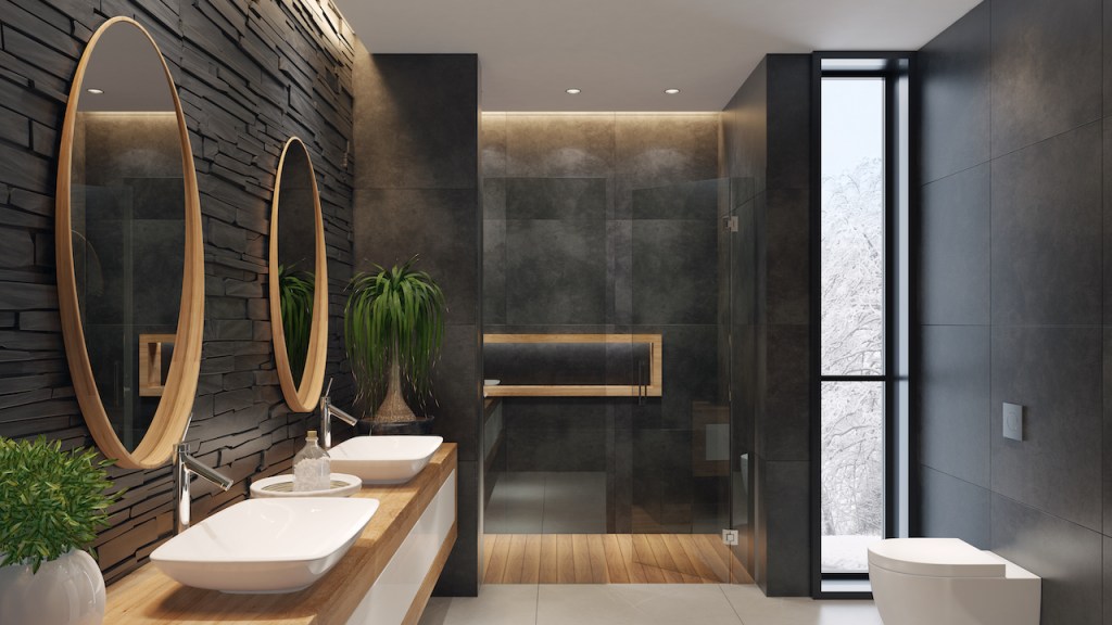 Bathroom design, Japandi, bathroom designs, how to design a bathroom, bathroom design tips