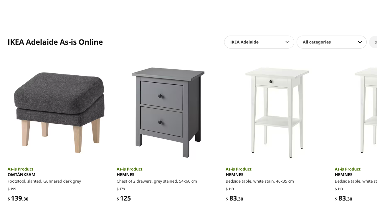 ikea online marketplace as-is