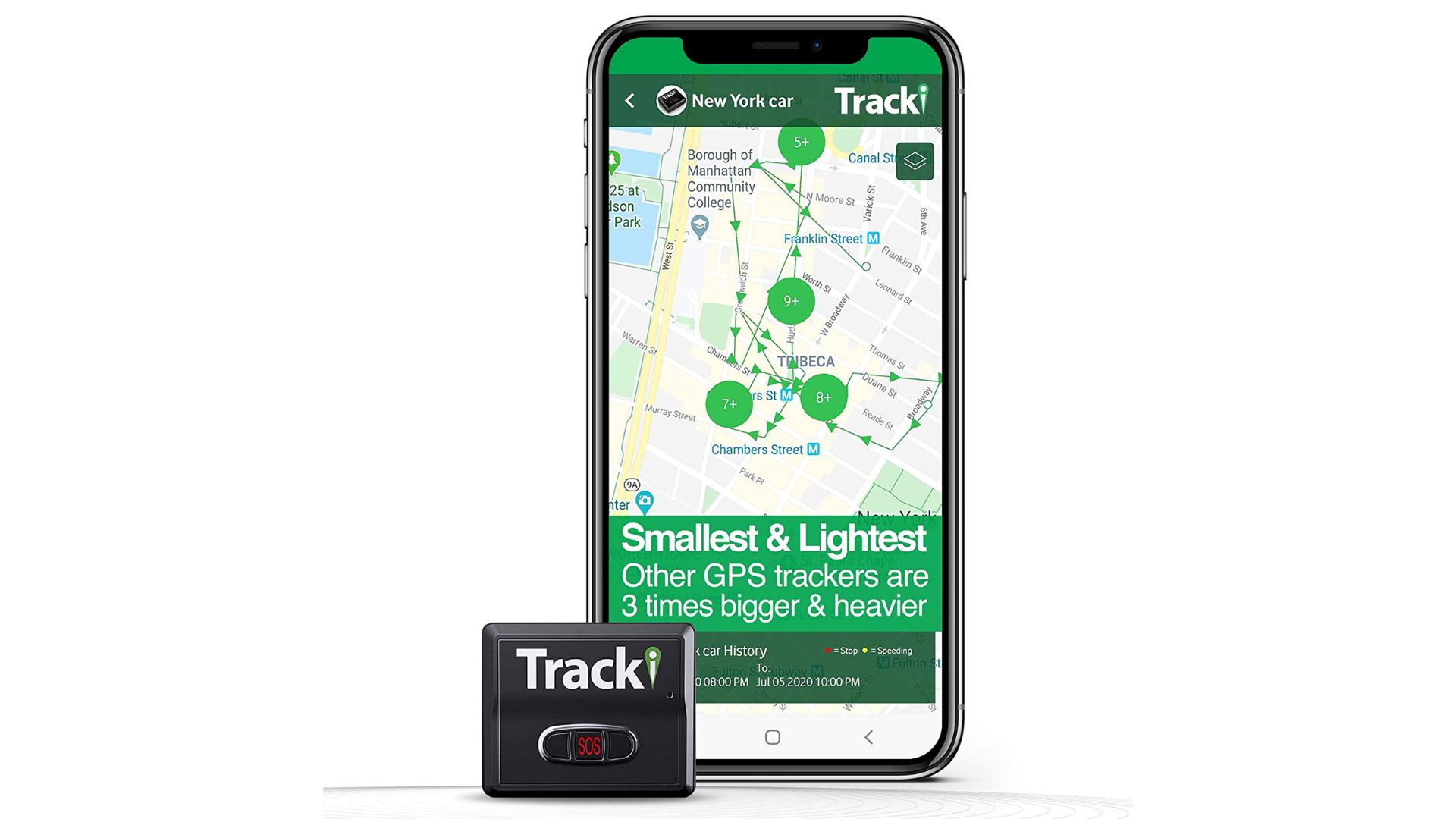 Luggage tags: tracki tracker