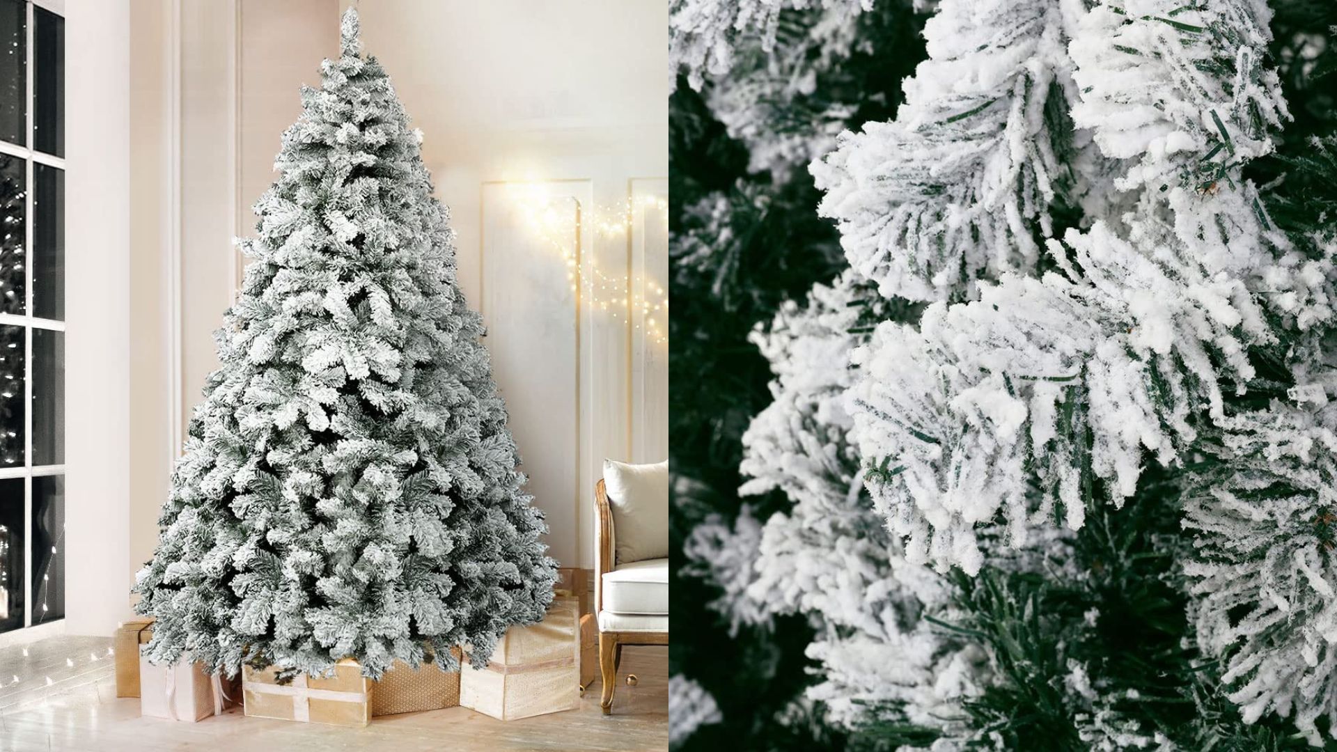 Best flocked Christmas trees